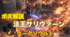 法王サリヴァーンの魅力とは？その物語と魅惑の戦闘スタイルを徹底考察【ボス攻略の動画付き】